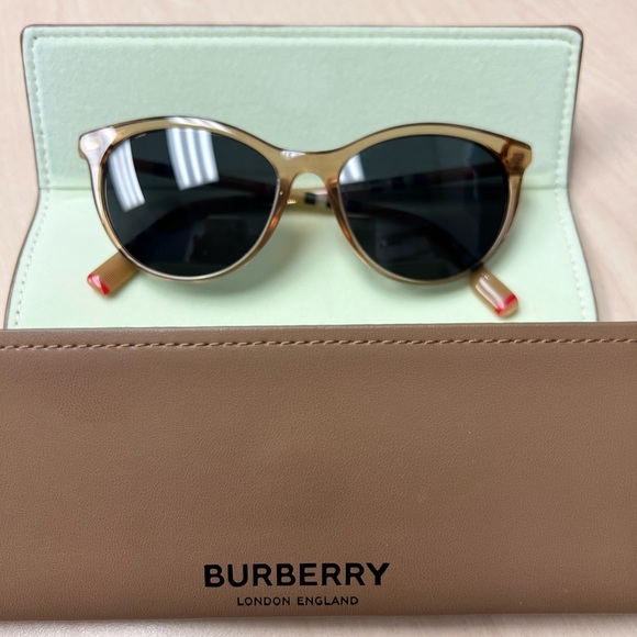 rtr Linda FarrowBlack Gold Sunglasses colorblock square fit  display picture 3